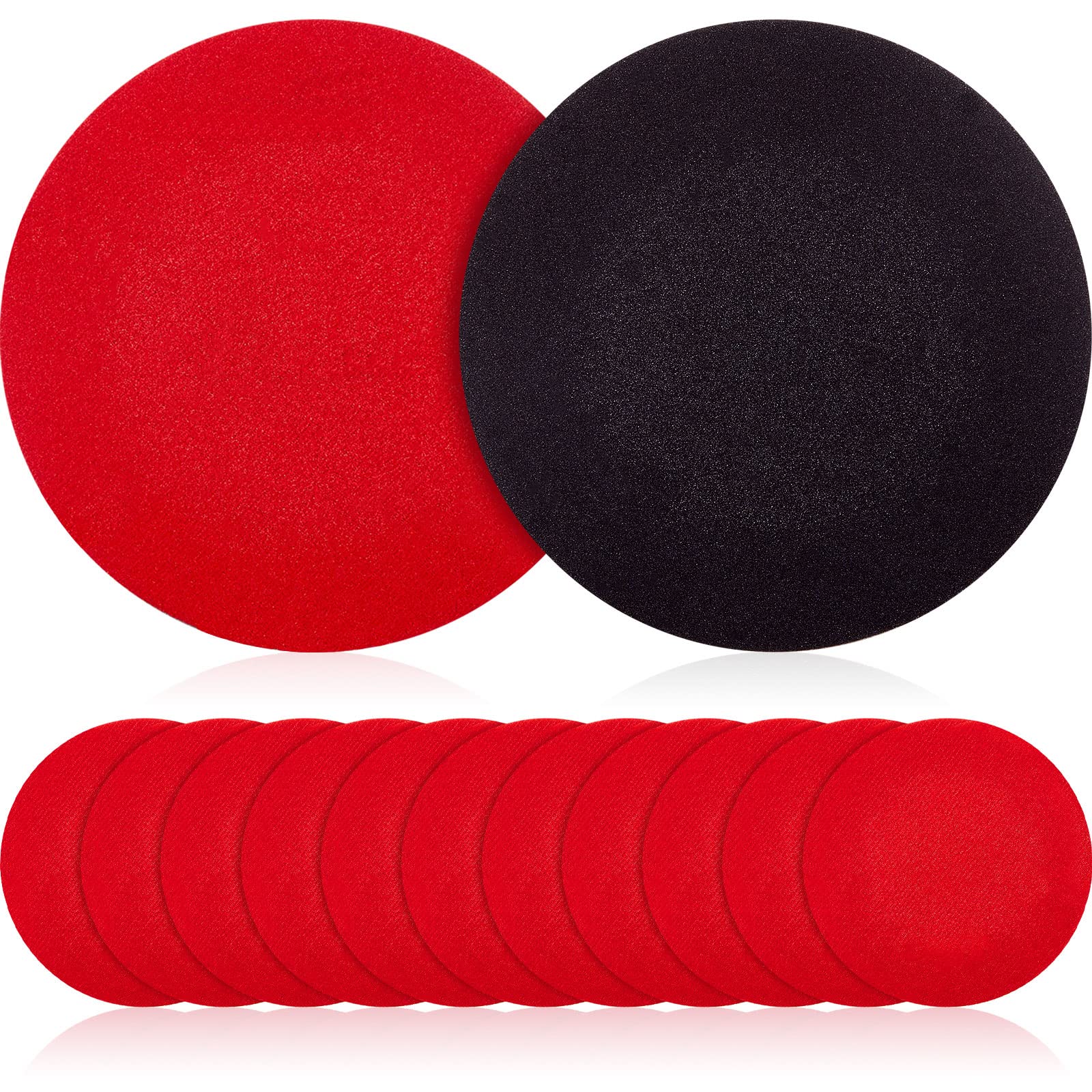 Maitys 12 Pieces Bowling Sanding Pads Bowling Ball Spinner Bowling Ball Sanding Sand Pads Resurfacing Polishing Cleaning Kit (Re