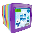Healthy Packers Ice Packs For Lunch Bags - Freezer Packs - Original Cool Pack | Slim & Long-Lasting Reusable Ice Pack For Lunch