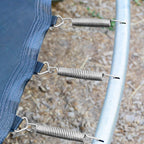 40 Pack Trampoline Springs 5.5Heavy Duty Galvanized Steel Replacement Trampoline Parts Springs With T Hook, Great For Outdoor Tr