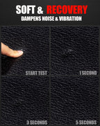 Cycleclub Bike Mat - Upgrade To 6Mm Thickness - 36'' X 72'' Exercise Bike Trainer Mat Stationary Indoor Spin Bike, Gym Equipment