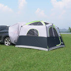 Unp Suv Tent For Camping, 6-Person Car Camping, Suv Tailgate Tent For Outdoor, Easy Set Up With Rainfly 10'X9'X78In(H) (Green)