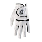 Footjoy Junior Golf Glove, White Medium/Large, Worn On Right Hand