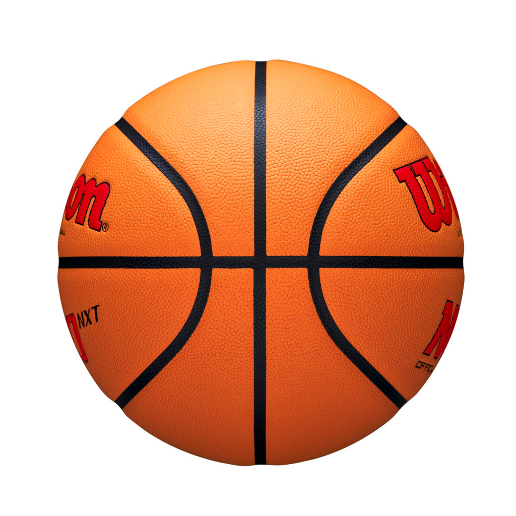 Wilson Ncaa Evo Nxt Official Indoor Game Basketball - Scarlet/Orange, Size 6-28.5''