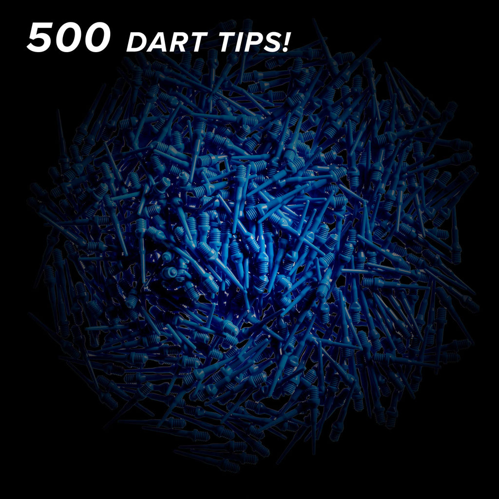 Viper Tufflex Ii 2Ba Blue 500Ct Soft Dart Tips