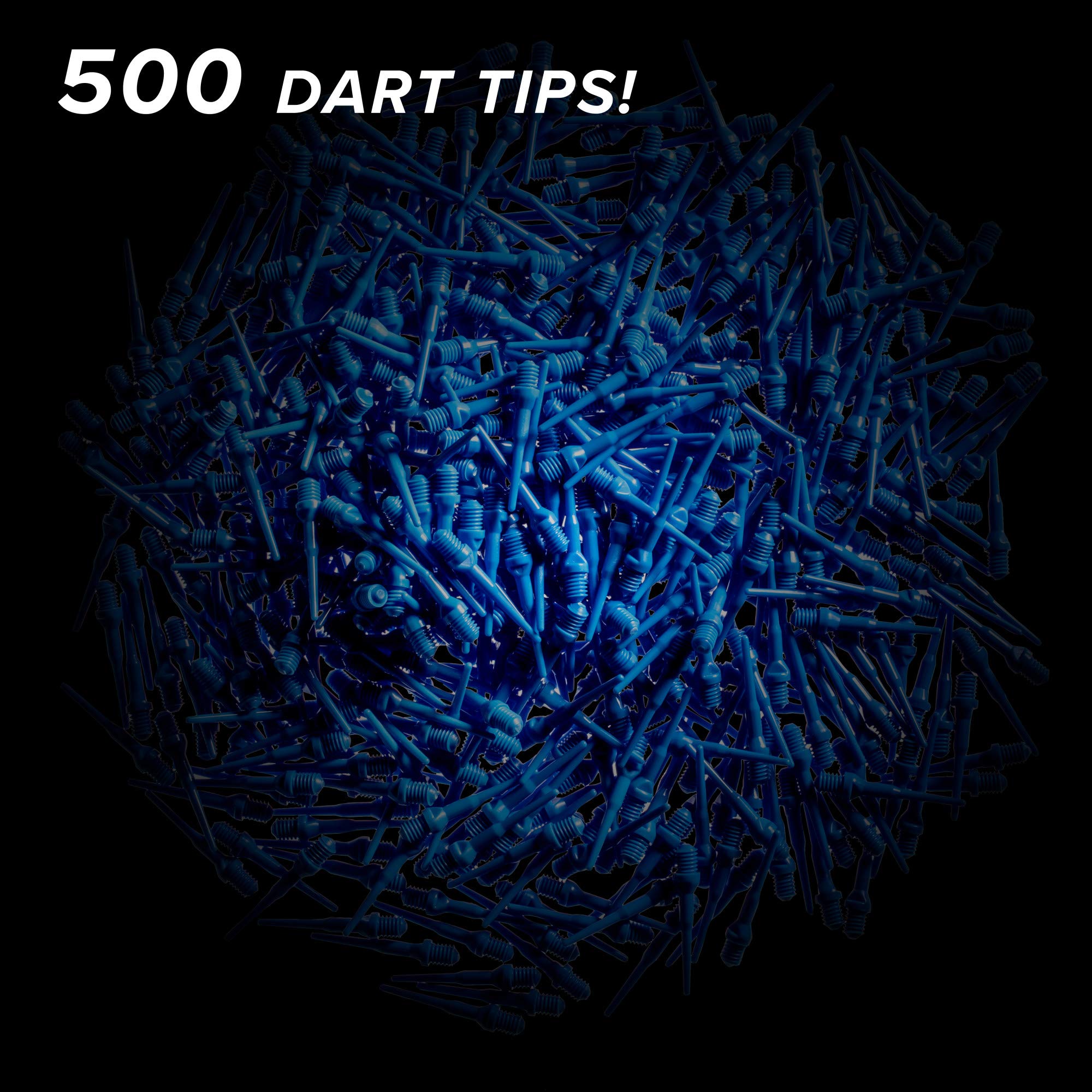 Viper Tufflex Ii 2Ba Blue 500Ct Soft Dart Tips