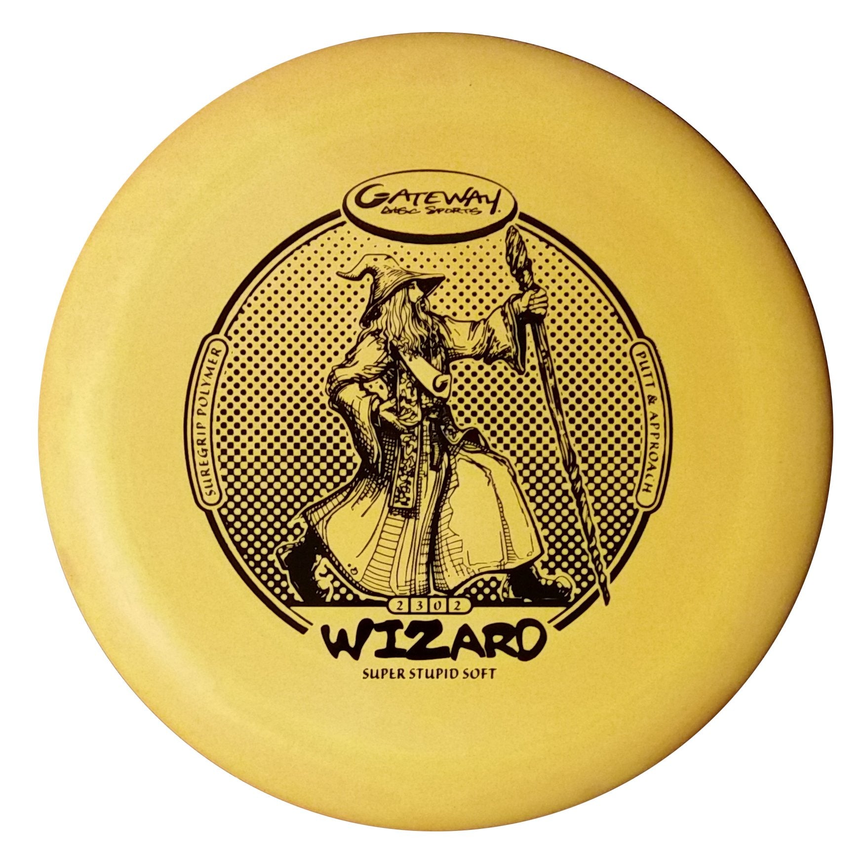 Gateway Disc Sports Sure Grip S Super Stupid Soft Wizard Putter Golf Disc [Colors May Vary] - 170-172G