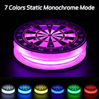 Coolgift Mart Light Up Dart Holder, Acrylic Dart Holder With Multiple Color Modes And Brightness Adjustment Function With Remote