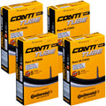 Continental Race 28 700x20-25c Inner Tubes - 42mm Presta Valve (Pack of 4 Tubes w/Conti Sticker)