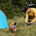 Eurmax Usa 12 Inch Multiuse Heavy Duty Steel Tent Stakes Tarp Pegs Camping Stakes For Outdoor Camping Canopy And Tarp With 4 Rop