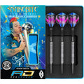 Peter Wright Snakebite Euro 11: 24G Tungsten Darts Set With Flights And Stems