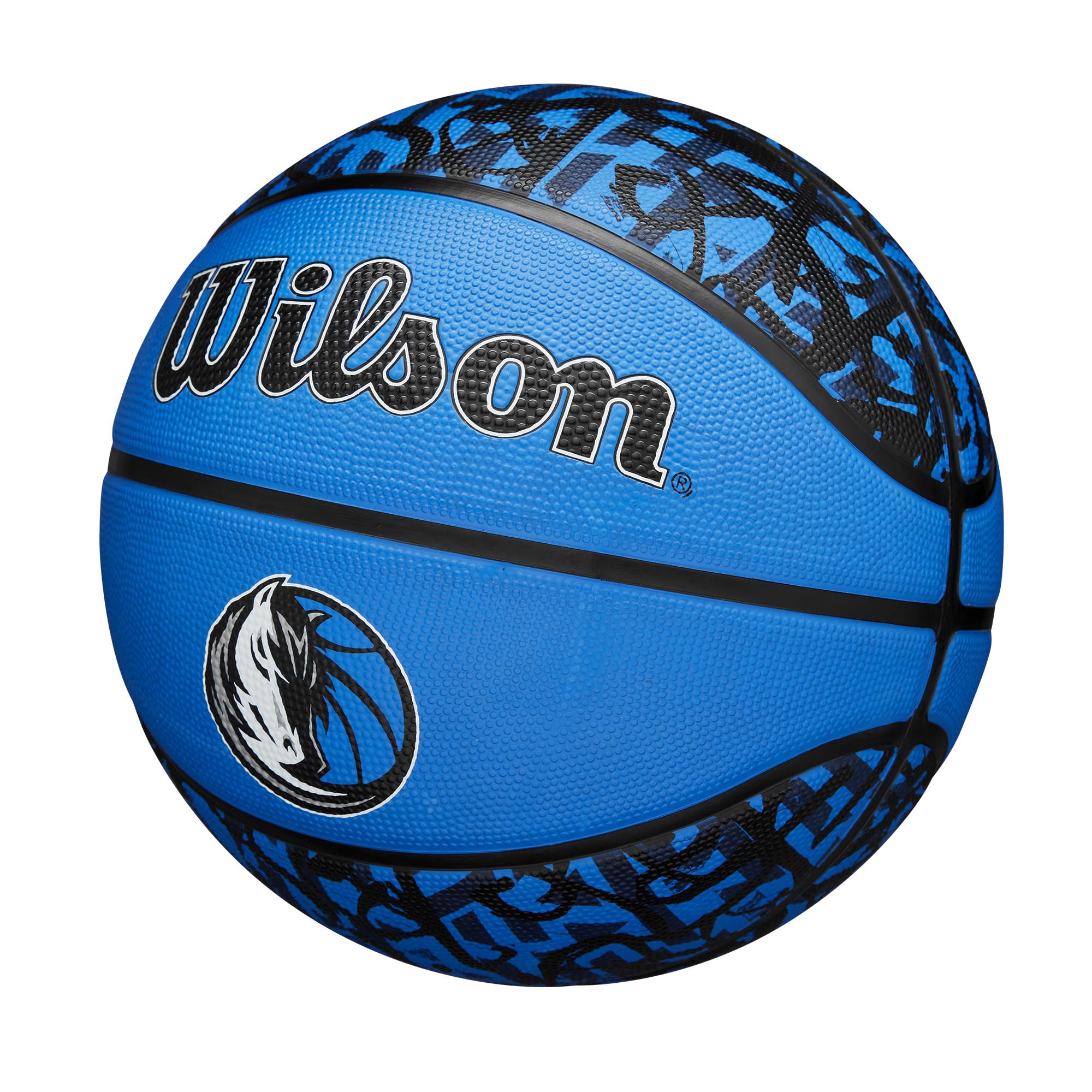 Wilson Nba Team Graffiti Basketball - Dallas Mavericks, Size 7-29.5''