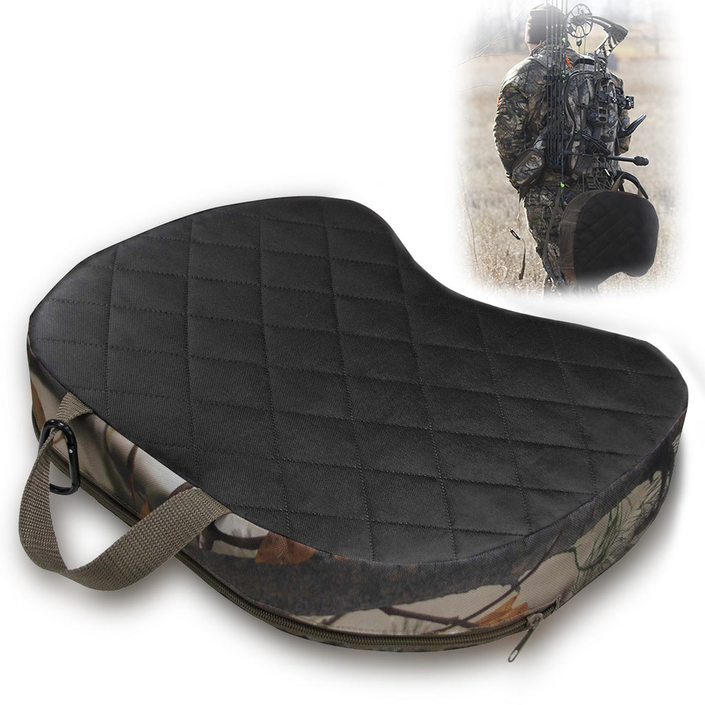 Urmona Portable Hunting Seat Cushion, 11.4 X 15.7 X 2.8In Thicken Lightweight Outdoor Cushion, Waterproof Sponge Dirty Proof Pad