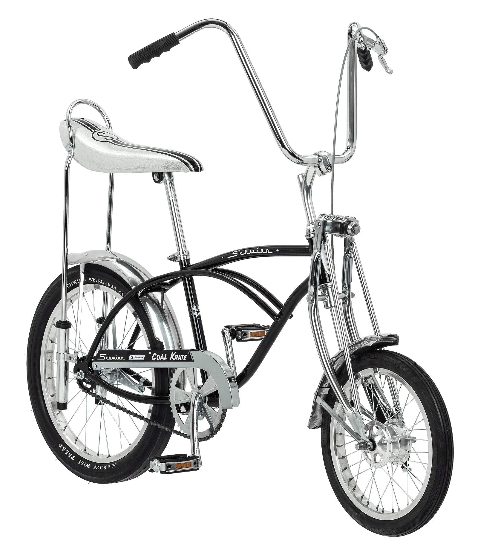 Schwinn Classic Krate Kids Bike, For Boys And Girls Age 6+ Year Old, Iconic Sting-Ray Frame & Springer Fork, Vintage High-Rise A