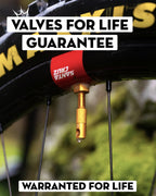 Peaty'S X Chris King (Mk2) Tubeless Valves, 42Mm, Turquoise