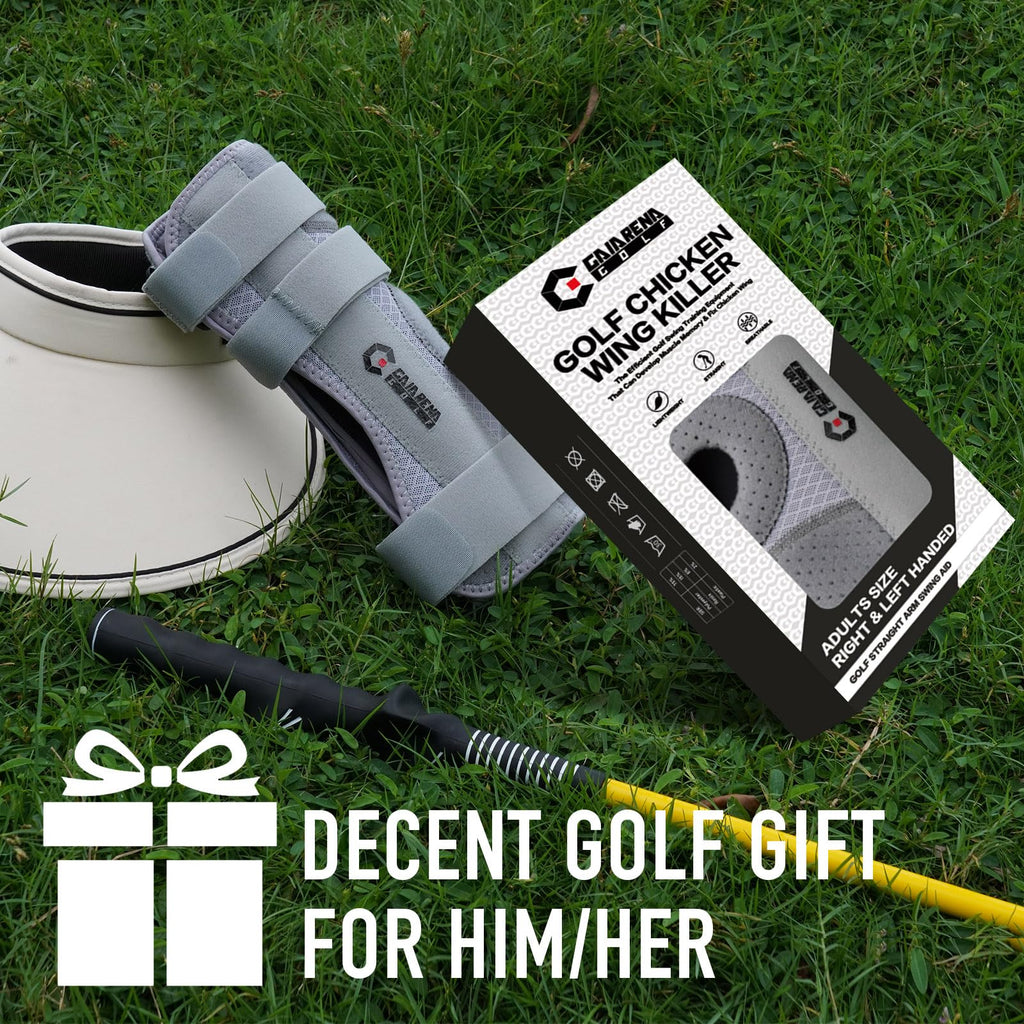 Gaiarena Golf Straight Arm Swing Aid For Junior Golfer Training, Build Up Muscle Memory & Say Goodbye To Golf Chicken Wing As Go