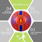Vizari Y18 Spain Soccer Ball – Red