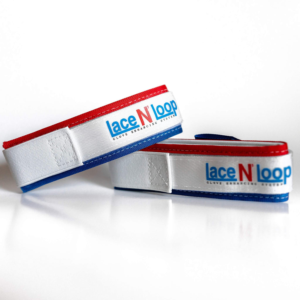 Lace N Loop Straps (Pair) (Patriotic)