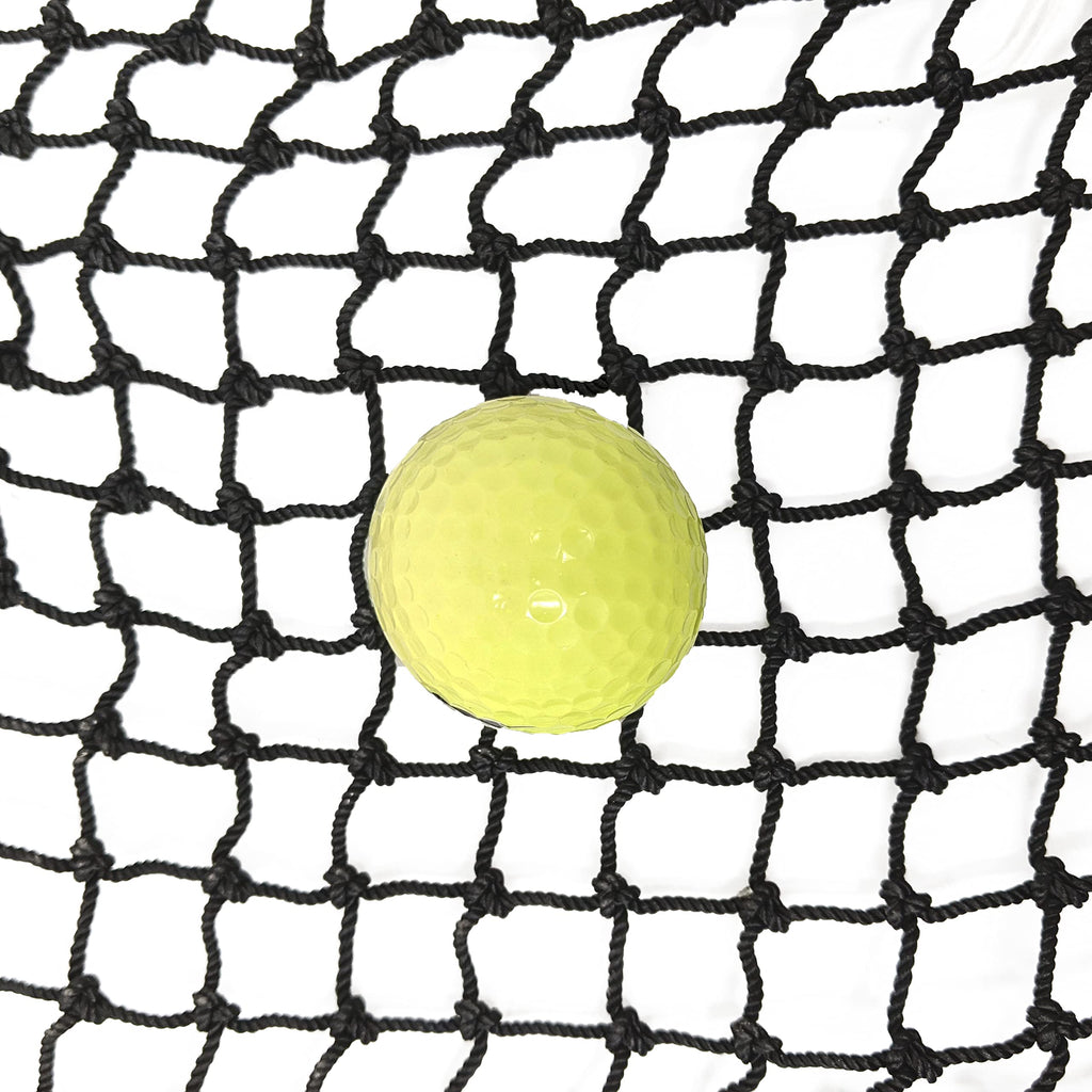 Jfn Pro High Impact Golf Net, 24 Nylon, Black, 10 X 10