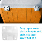 Cooler Hinges Replacement For Coleman Camping Cooler Accessories 5226 5227B 5240 5241 5241A 5245 5286 6270 6273, Ice Chest Plast