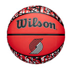 Wilson Nba Team Graffiti Basketball - Portland Trailblazers, Size 7-29.5''