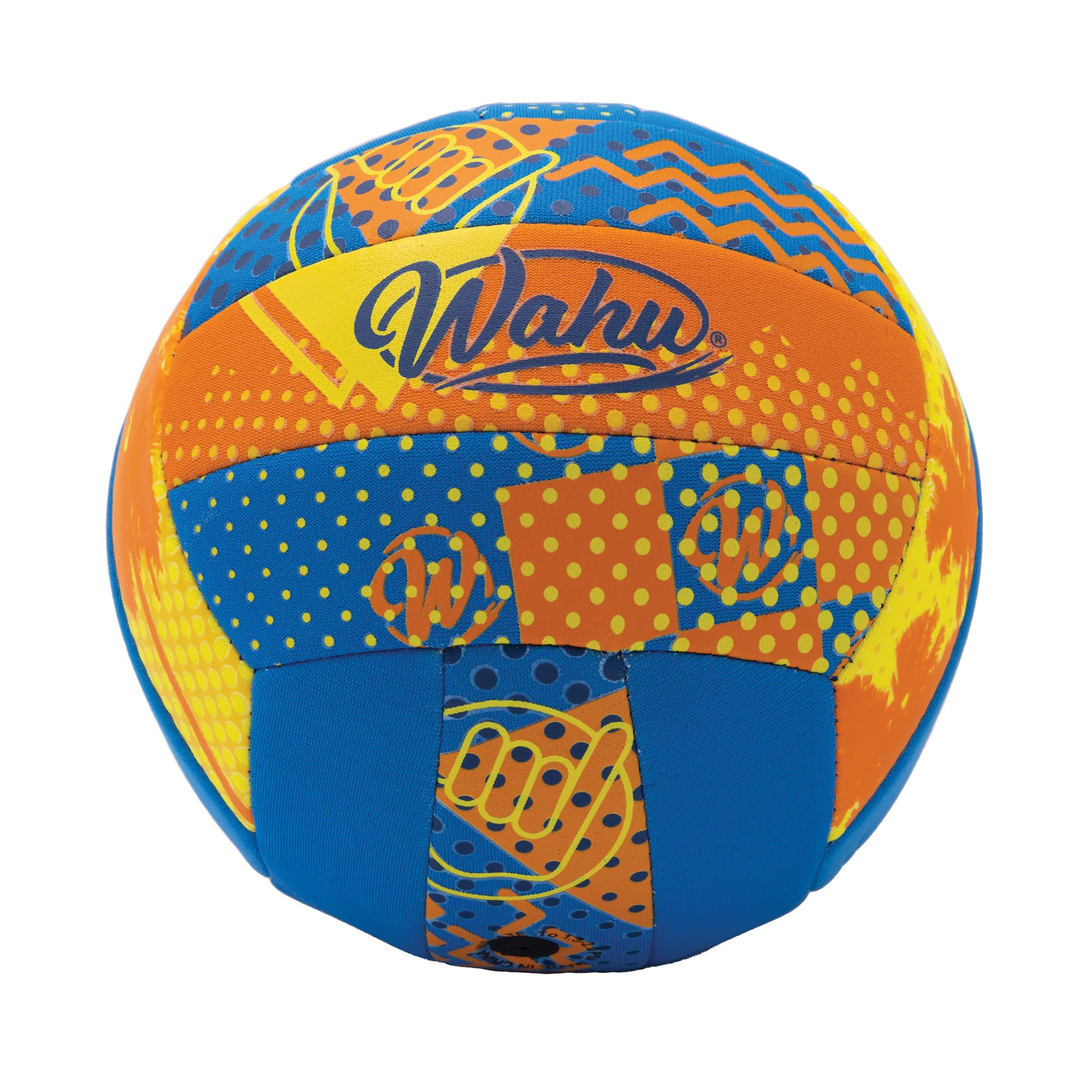 Wahu 100% Waterproof All-Purpose Pool Ball for Beach Volleyball, Soccer, and More, 6.5 Round Water Ball for Beach and Pool Sport