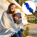 30 Pieces Aluminum Alloy Guyline Cord Adjusters Rope Adjusters Tent Tensioners Tent Wind Rope Buckles Camping Accessories For Te