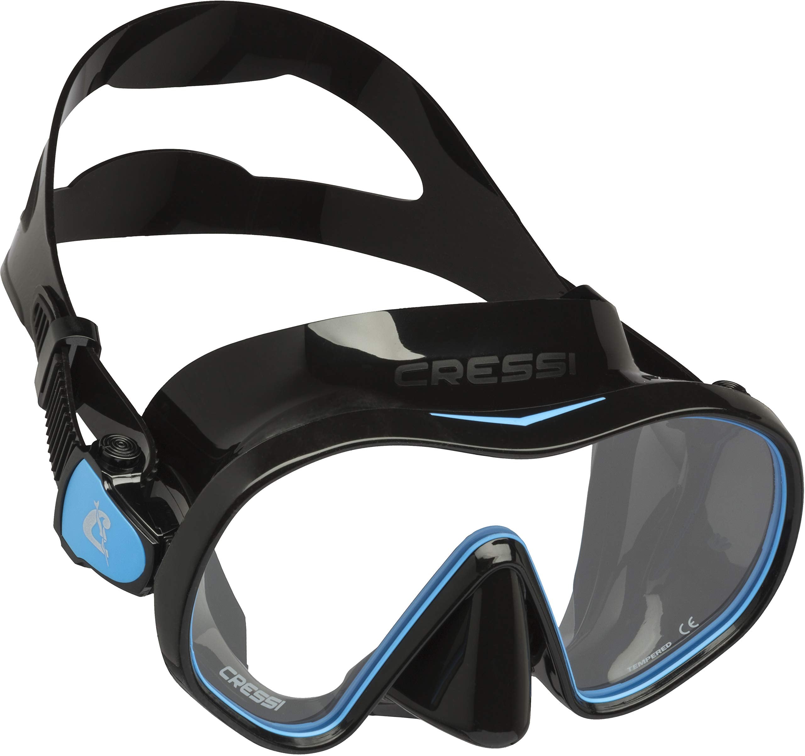 Cressi F-Dual & Supernova Dry, Black/Blue
