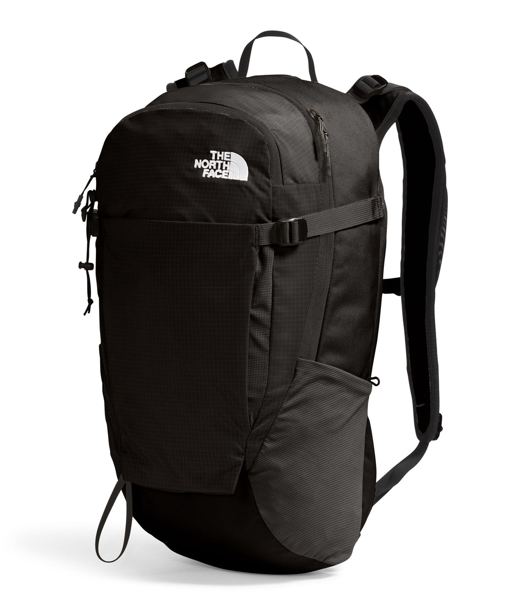 The North Face Basin 24 Liter Technical Daypack with Rain Cover | Unisex Backpack, Hipbelt, Hiking Pole Attachment, Compression