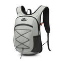Bymontin Ultra-Light Soft Daypack 15L/20L, Cushioned Breathable Back Panel Backpack, Lightweight Packable Travel Backpack (Gray,