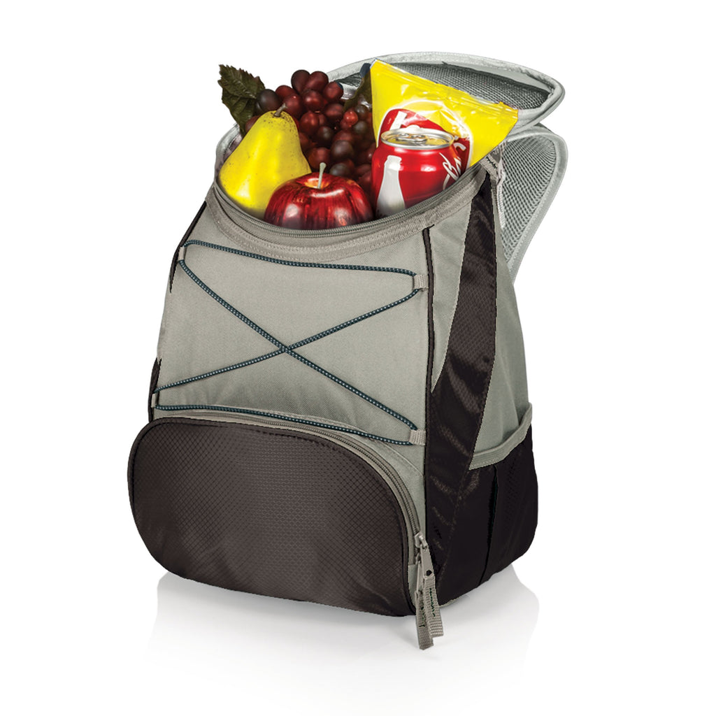 Oniva - A Picnic Time Brand Ptx Backpack Cooler, Soft Cooler Backpack, Insulated Lunch Bag, (Black With Gray Accents)