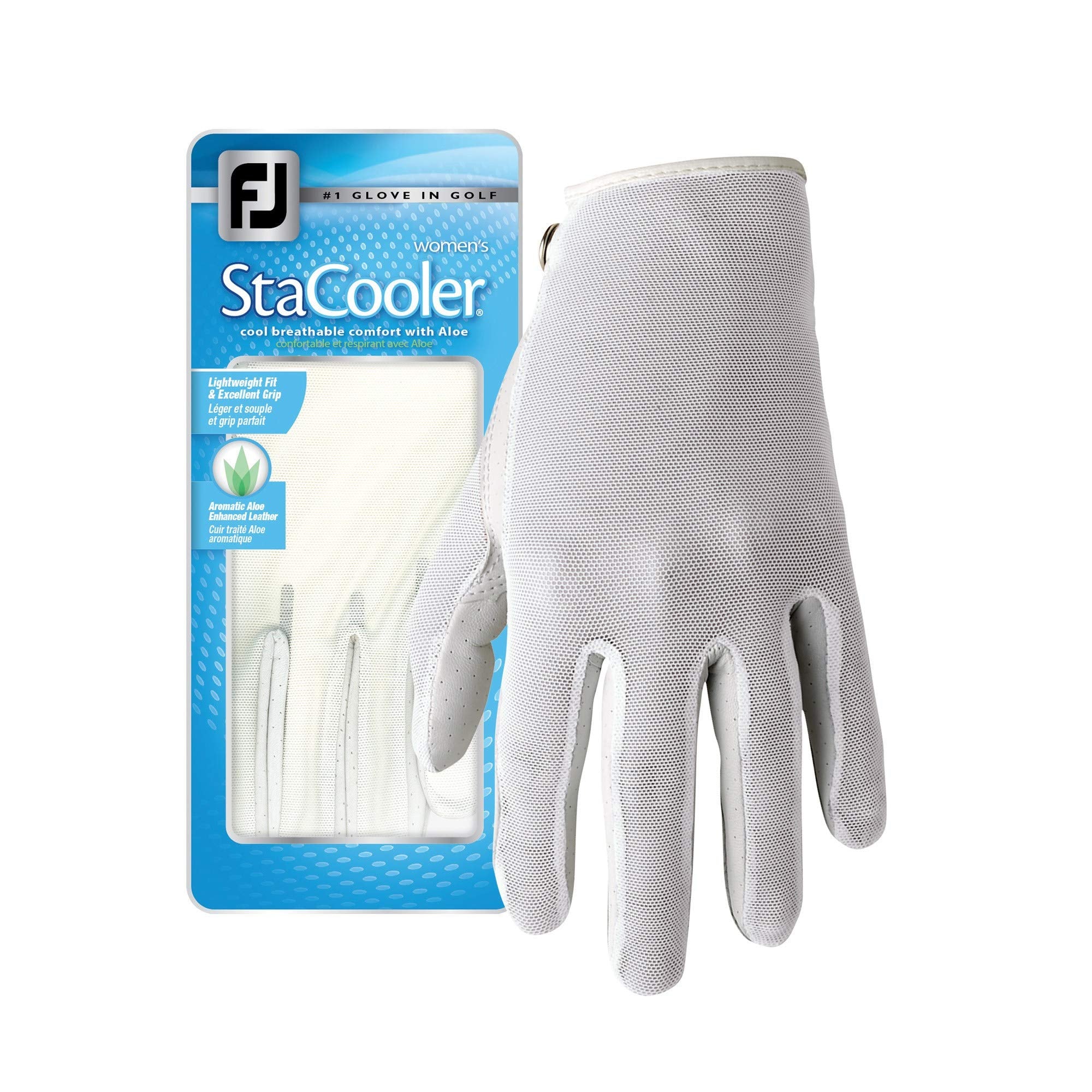 Footjoy Women'S Stacooler Fashion Golf Gloves, Medium / Large, Worn On Left Hand