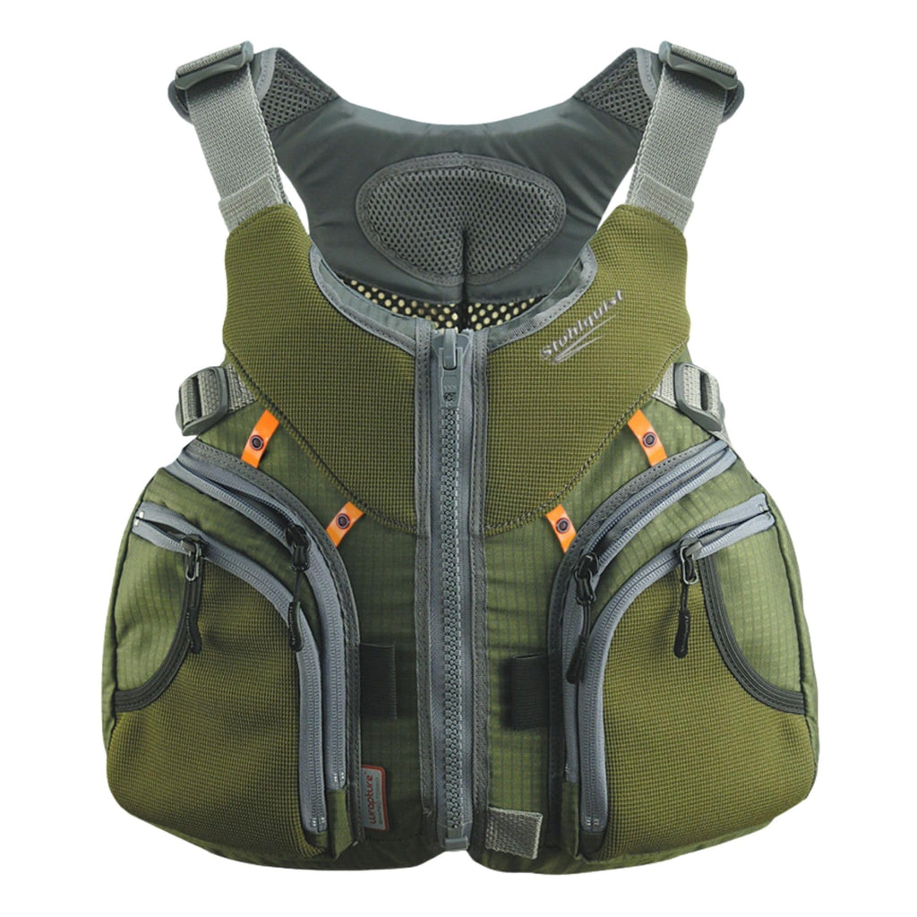 Stohlquist Keeper Fishing Lifejacket (Pfd)-Green-M