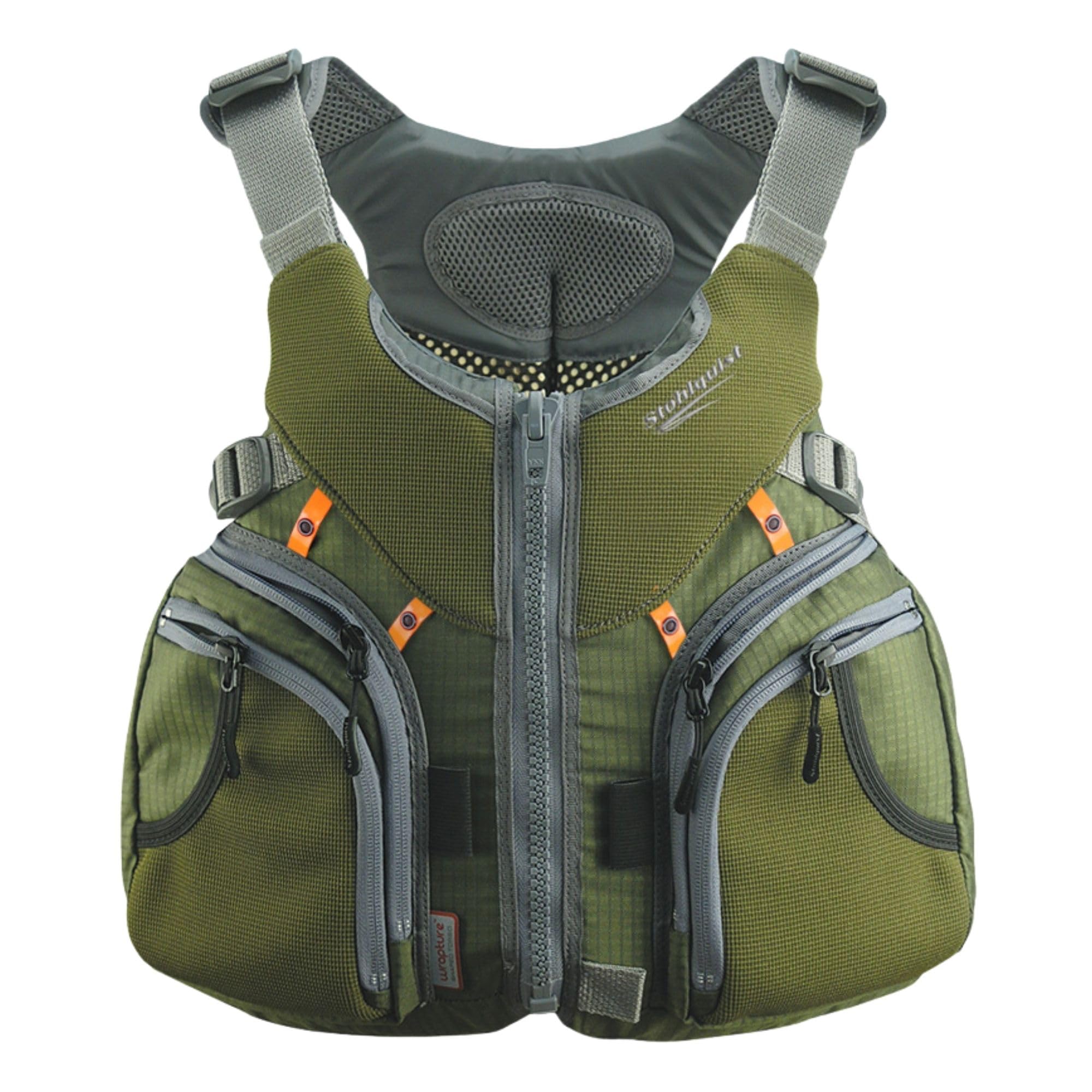 Stohlquist Keeper Fishing Lifejacket (Pfd)-Green-M