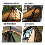 Onetigris Tetra Ultralight Tent 1-2 Person Waterproof, 3 Season, Ideal For Backpacking Camping Hiking Trekking Motorcycling Bush
