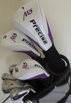 Petite Womens Complete Golf Set - For Ladies 5Ft To 5Ft 6In Tall - Custom Fit Clubs Driver, Wood, Hybrid, Irons Deluxe Stand Bag