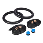 Zelus Gymnastic Rings, Exercise Olympic Rings With Adjustable Straps, Steel Buckles, Perfect For Workout, Strength Training, Pul