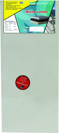 Kingstarboard Marine Lumber, 27   W X 12   L X 1/4    Thk, White