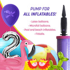 Cozy Greens Balloon Pump Hand Held, Inflator Air Pump For Balloons - 2Way Dual Action, 1Pack - Easy To Use, 100% Lifetime Satisf