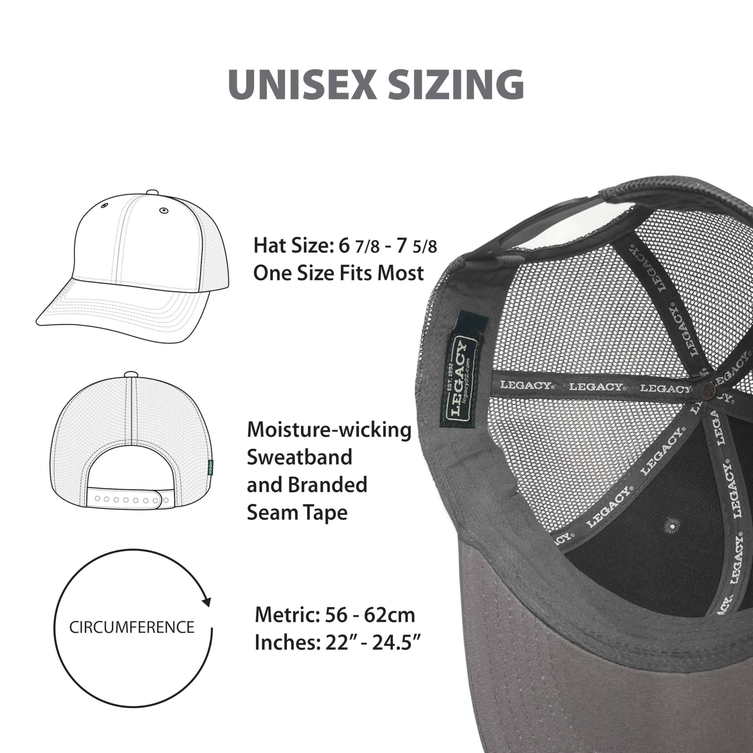 Legacy NCAA Officially Licensed Baseball Hat, Texas Longhorns, Lightweight Cap for Men & Women, Mid-Pro Snapback Adjustable (MPS