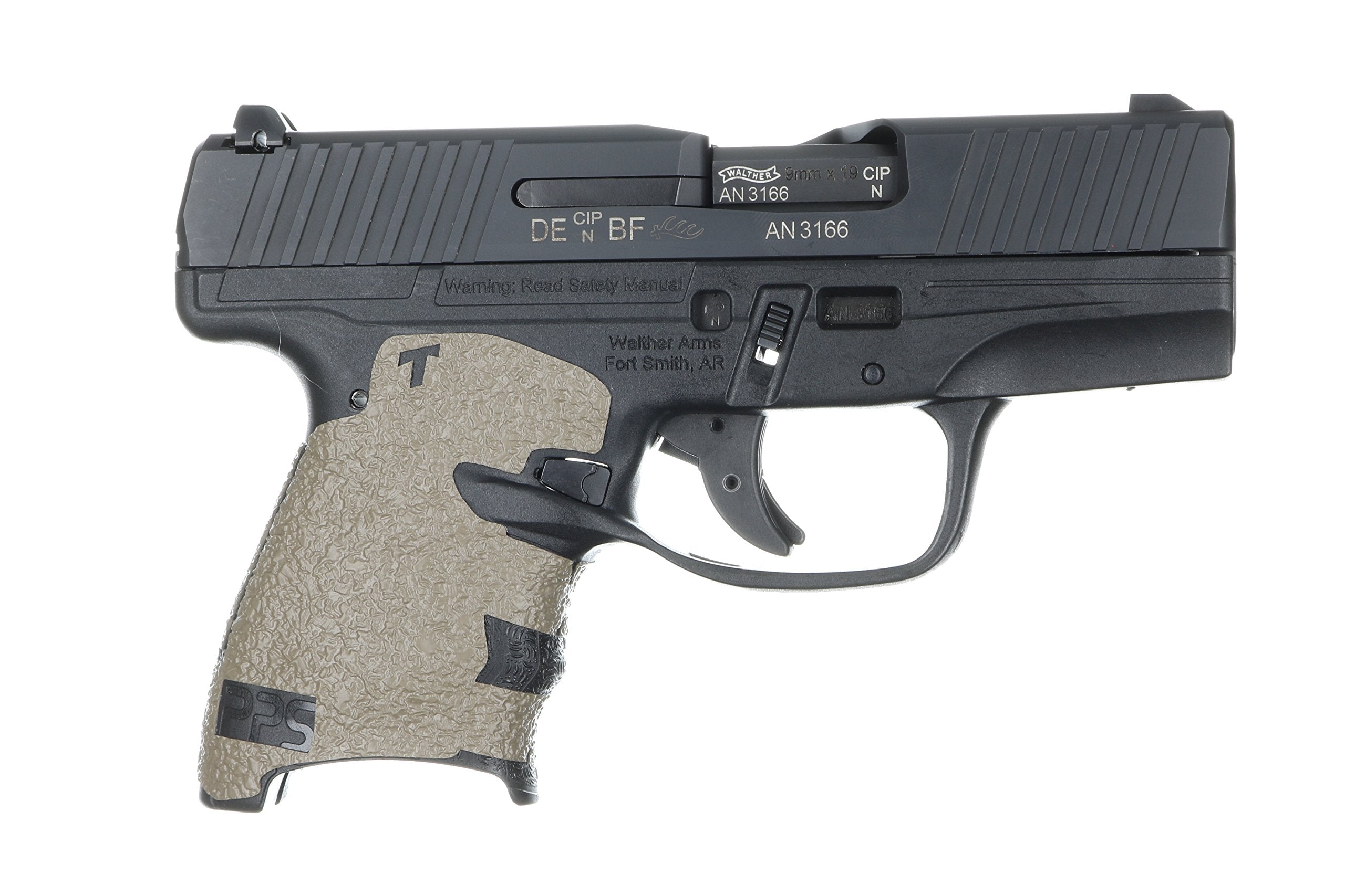 Talon Grips For Walther Pps M2 (Rubber-Moss)