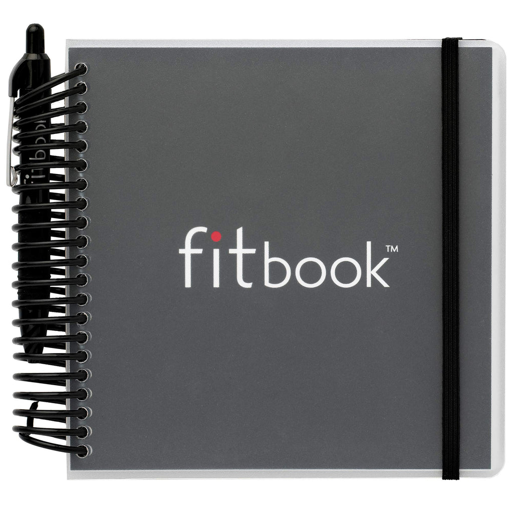 Fitlosophy Fitbook: 12 Week Fitness Journal And Planner For Workouts, Weight Loss And Exercise, Black
