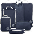 Extra Large Compression Packing Cubes For TravelExtra Large Packaging Cube Luggage Organizers 7 Piece SetUltralight, Expandabl