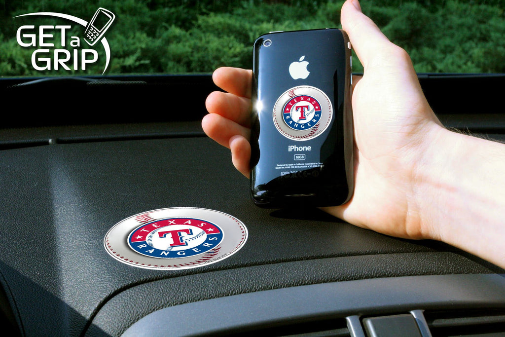 Get A Grip 11186 Mlb Texas Rangers Polymer Anti-Slip Phone Grip