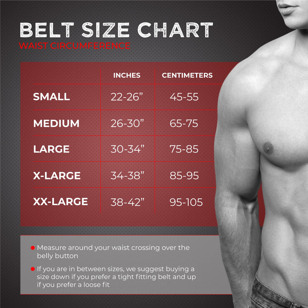 Contraband Black Label 4010 4 Inch Nylon Weight Lifting Belt W/Hook & Loop | Heavy Duty Weight Belt And Back Support Belt For We