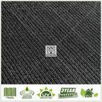 Colourtree Customized Size Fence Screen Privacy Screen Black 6 X 24 - Commercial Grade 170 Gsm - Heavy Duty - 3 Years Warranty -