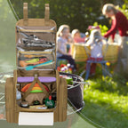 Hodrant Large Tactical Camping Kitchen Organizer, Hanging Cookware Storage Bag With Paper Towel Holder & Multi Pockets, Portable
