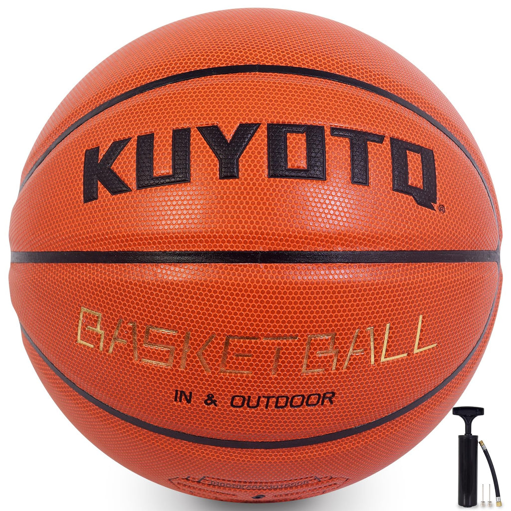 Kuyotq Size 6 Faux Leather Basketball 28.5 '' For Youth & Womens Wear Resistant Basketball Size 6 Perfect For Youth And Womens F