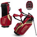Team Effort WinCraft San Francisco 49ers Caddie Carry Hybrid Golf Bag