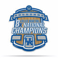 Rico Industries Ncaa Kentucky Wildcats Champ Shape Cut Pennant - Home And Living Room D  Cor - Soft Felt Ez To Hang