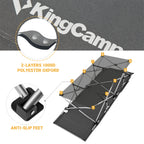 Kingcamp Camping Cot Heavy Duty Camping Cots For Adults Oversized Portable Folding Sleeping Cot For Travel Outdoors Vacation Hom